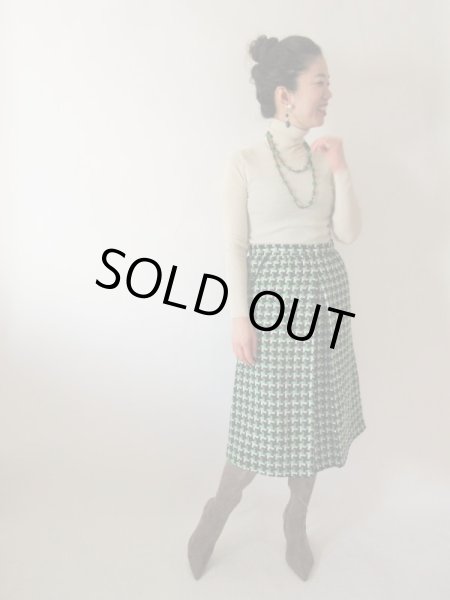 画像10: 【9コーデ掲載中*】レトロ配色スカート (10)