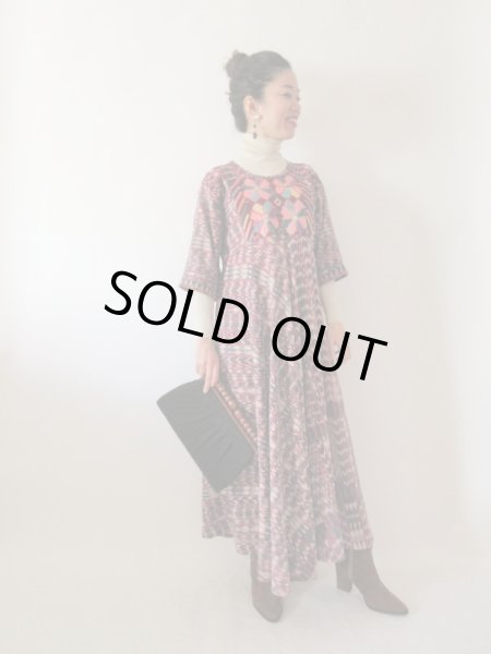 画像3: 【大胆にドラマティックに*】切り替えデザインのマキシ丈ワンピース (3)