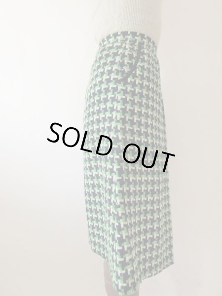 画像12: 【9コーデ掲載中*】レトロ配色スカート (12)