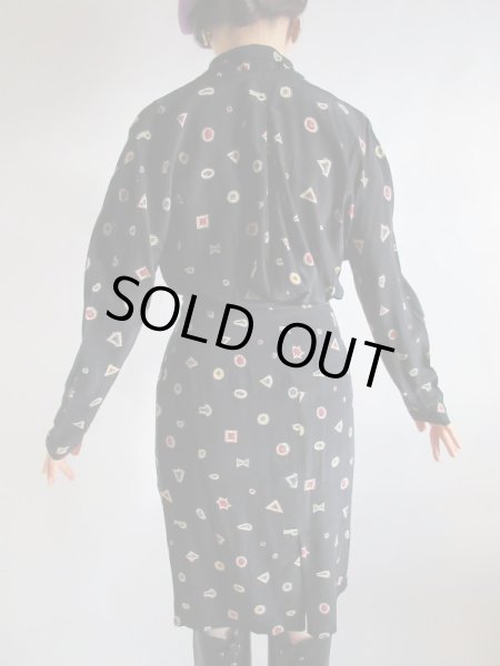 画像5: 【リッチなシルク*】Italy製ラップデザインワンピース (5)