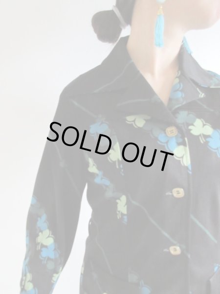 画像6: 【春はもうすぐそこまで*】クローバー柄のワンピース (6)