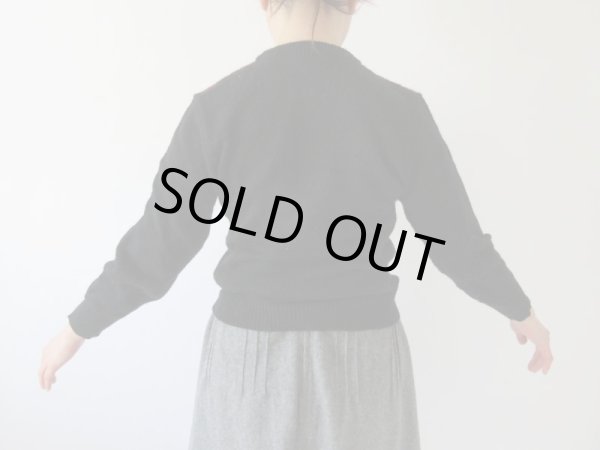 画像5: 【甘×辛MIX*】お花柄ステッチニット (5)