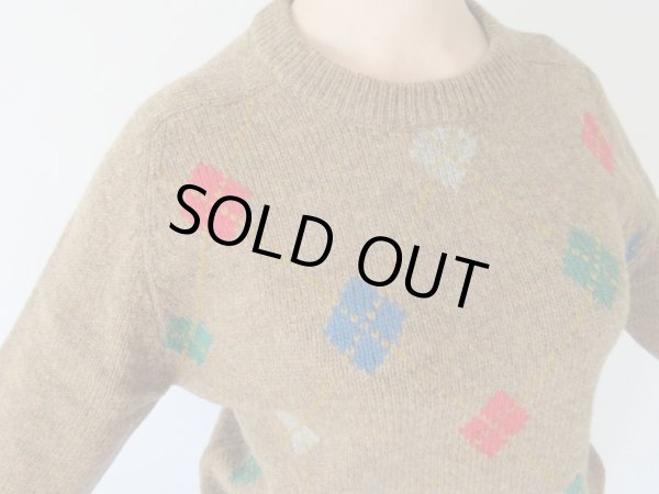 画像6: 【なつかしく可愛らしく*】アーガイルニット (6)