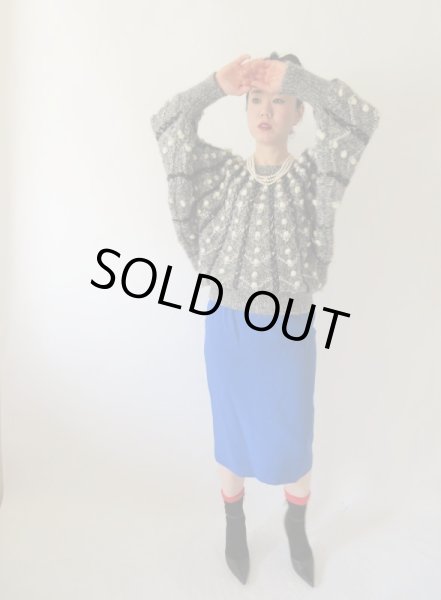 画像2: 【日常にも映える*】ドルマンスリーブニット (2)