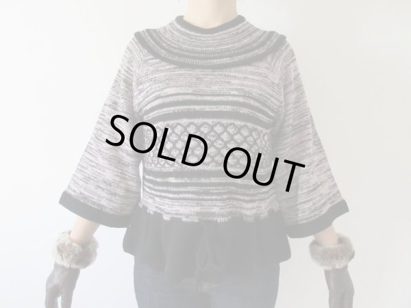 画像3: 【さりげなくレディーに*】ウエストリボンのニット (3)