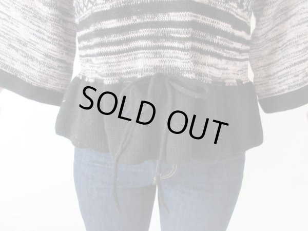 画像7: 【さりげなくレディーに*】ウエストリボンのニット (7)