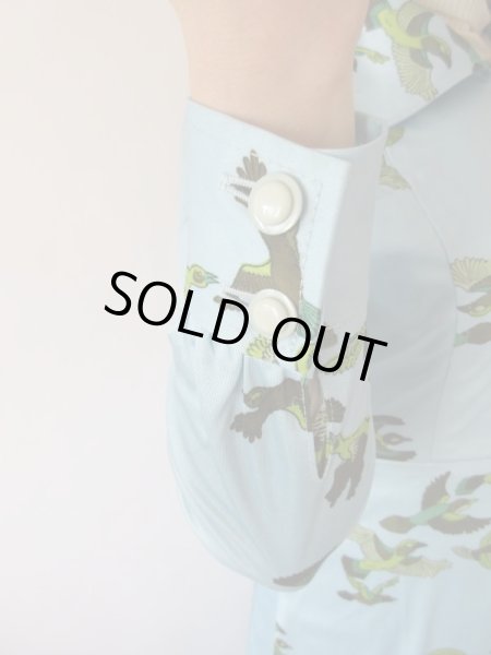 画像7: 【可愛さ100点満点*】鳥さん柄ワンピース (7)