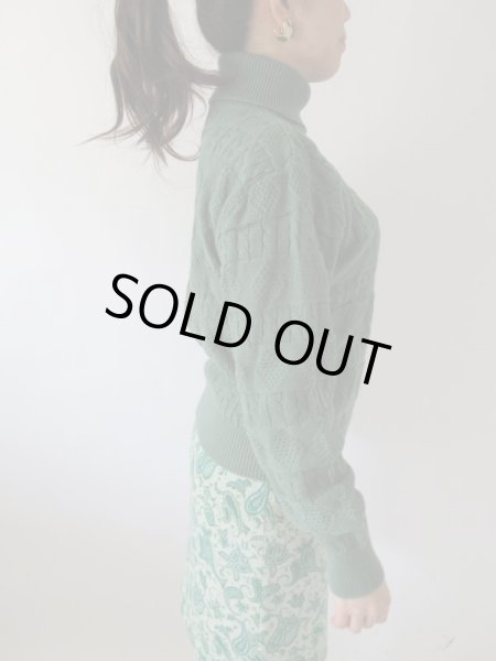 画像4: 【圧倒的に使えます*】Dead stockシンプルニット (4)