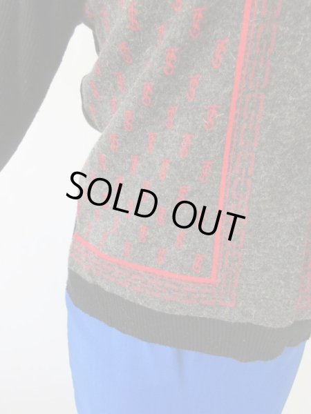 画像7: 【なつかしく可愛らしく*】切り替えデザインニット (7)