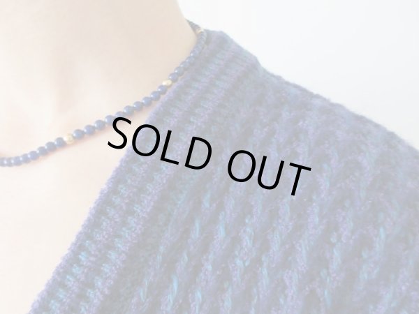 画像6: 【大人可愛く羽織りたい*】レディーパープルカーディガン (6)