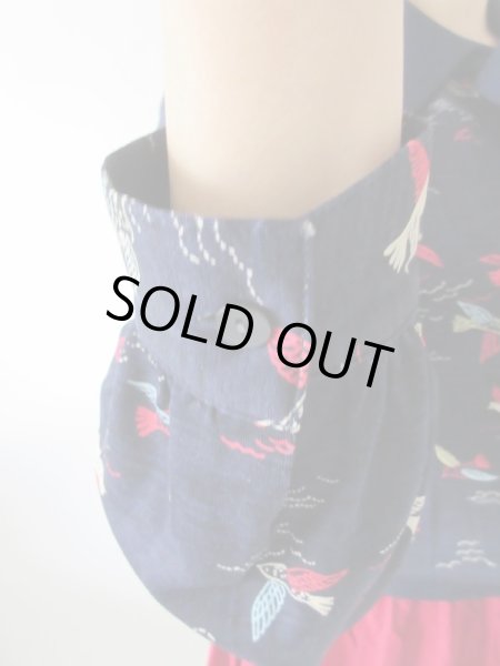 画像6: 【リボンも可愛い*】羽ばたく鳥さんニット (6)