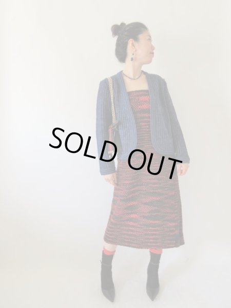 画像3: 【着回し力に自信あり*】ニット素材のマキシ丈スカート (3)