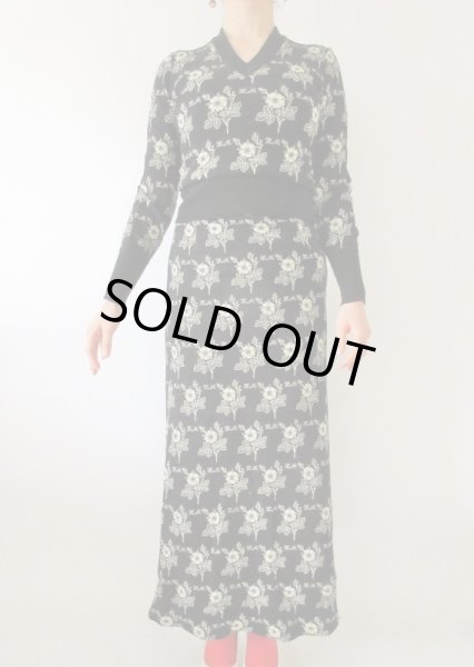 画像3: 【HANAE MORI*】お花とロゴ柄セットアップ (3)