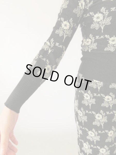 画像8: 【HANAE MORI*】お花とロゴ柄セットアップ (8)