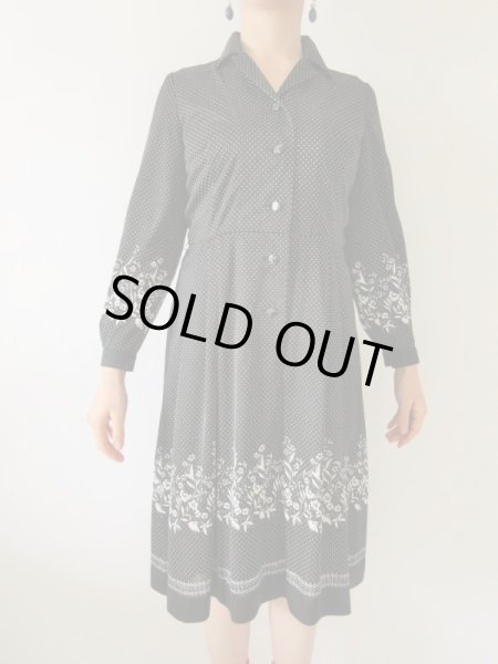 画像3: 【女子の好きがつまってる*】１点モノ*モノトーンワンピース  (3)