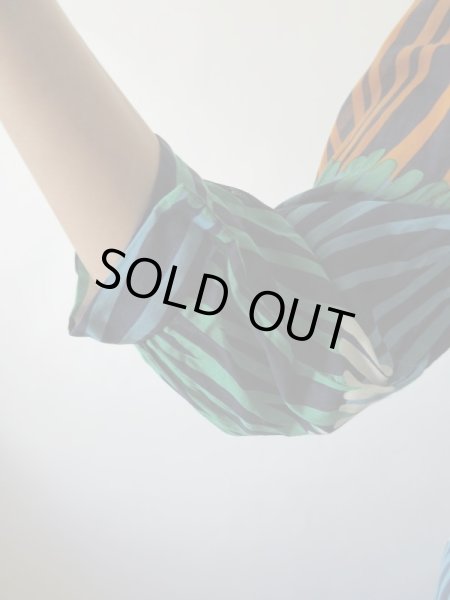 画像8: 【大胆な色使い*】カラフル配色ワンピース (8)