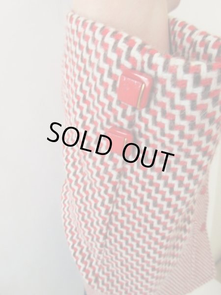 画像8: 【赤のバランスが好き*】レトロデザインジャケット (8)