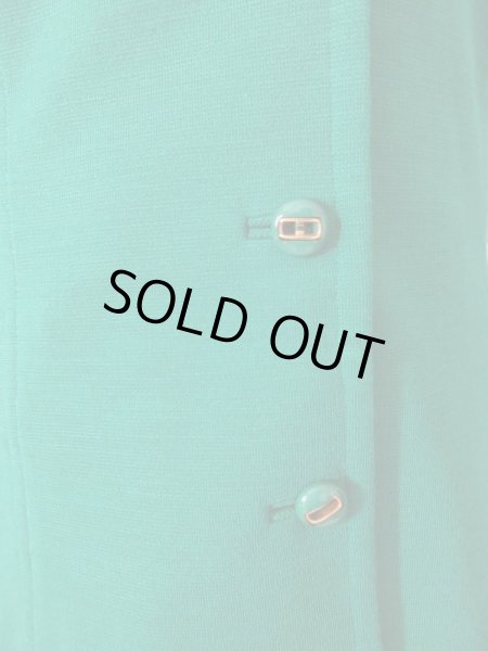 画像8: 【目に飛び込んでくるインパクト*】鮮やかグリーンのロングベスト (8)