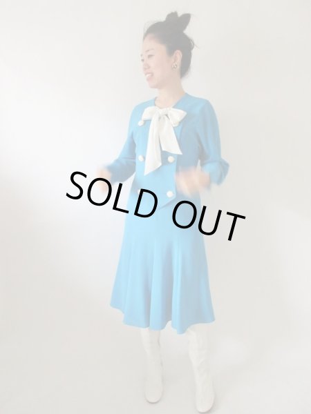 画像2: 【この色味に自信あり*】バイカラーワンピース (2)