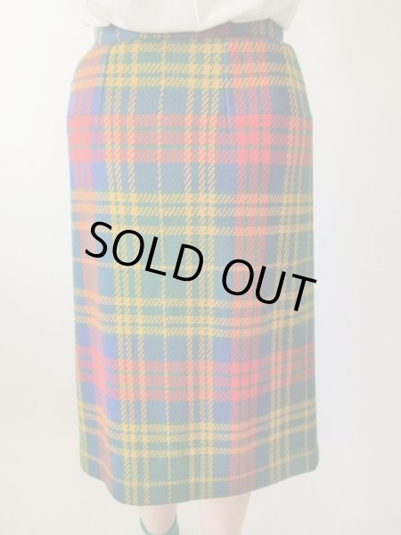 画像12: 【原色の鮮やかさに脱帽*】Dead stock*カラフルチェックのセットアップ (12)