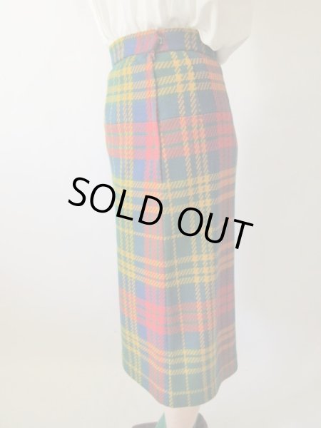 画像11: 【原色の鮮やかさに脱帽*】Dead stock*カラフルチェックのセットアップ (11)