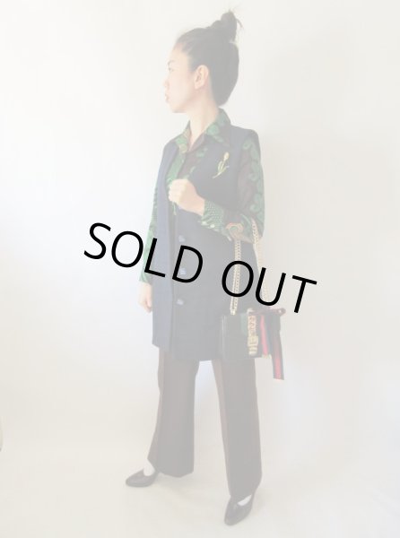 画像2: 【着回し力に自信あり*】ネイビーのロングベスト (2)