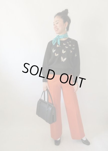 画像2: 【人気モチーフ*】羽ばたくチョウチョニット (2)