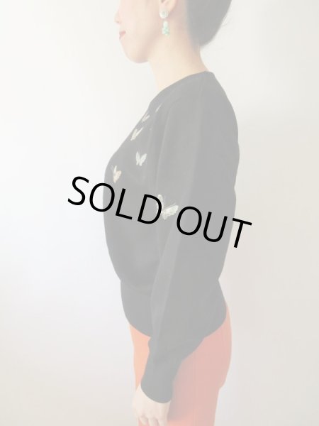 画像4: 【人気モチーフ*】羽ばたくチョウチョニット (4)