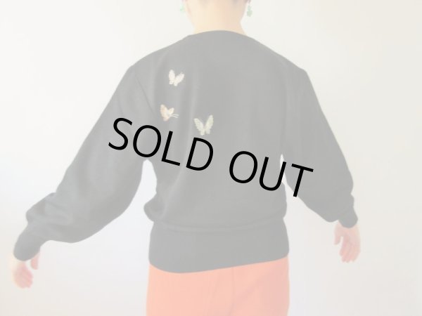 画像5: 【人気モチーフ*】羽ばたくチョウチョニット (5)