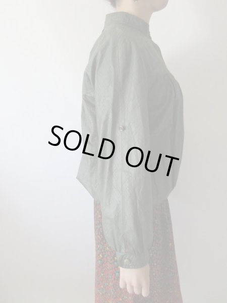 画像5: 【合間の季節に大活躍*】裏地チェックのカーキブルゾン (5)