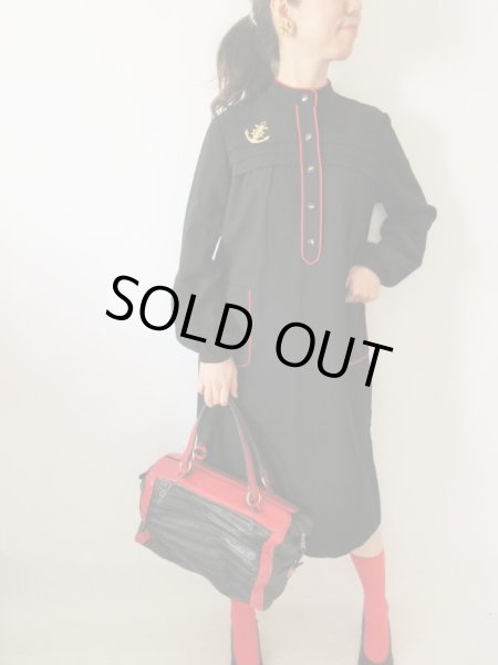 画像2: 【マリンな遊び心を*】Dead stock*イカリブローチ (2)