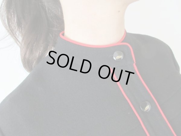 画像6: 【パリっ子みたいにこなれた感じで*】差し色レッドのゆったりワンピース (6)