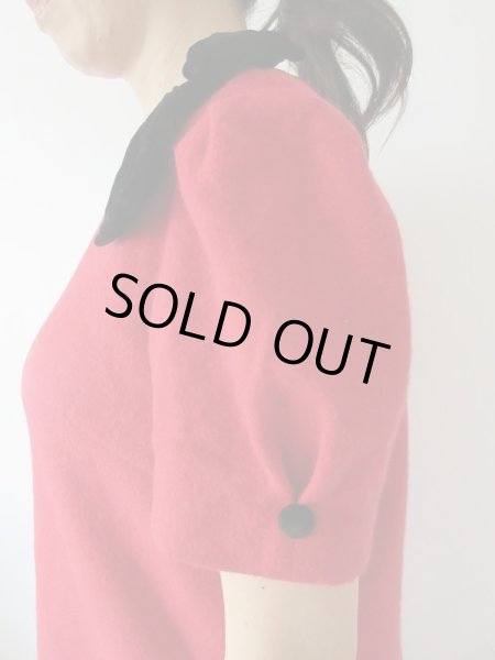 画像8: 【うしろ姿に自信あり*】ショルダーリボンワンピース (8)