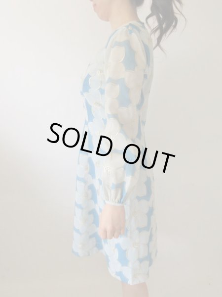 画像4: 【Dead stockの奇跡の1着*】刺繍デザインワンピース (4)