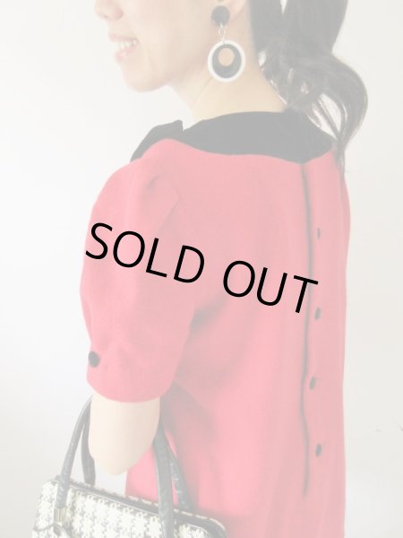 画像2: 【うしろ姿に自信あり*】ショルダーリボンワンピース (2)