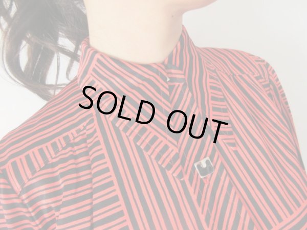 画像6: 【レトロモダンを気取るなら*】レトロデザインワンピース (6)