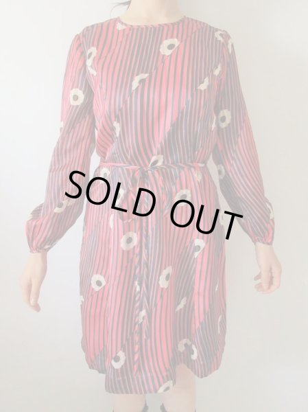 画像4: 【Dead stockの奇跡の1着*】技あり配色ワンピース (4)