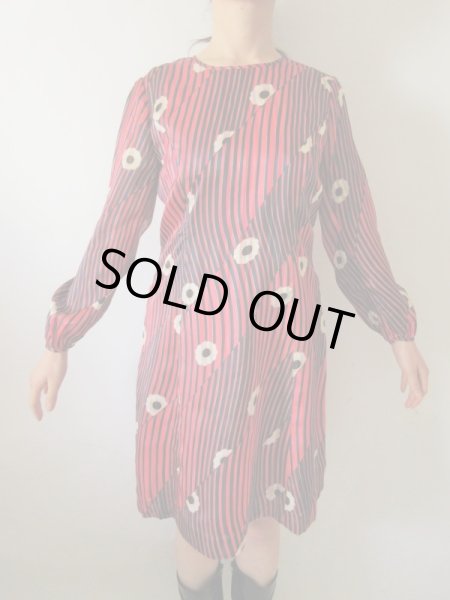 画像3: 【Dead stockの奇跡の1着*】技あり配色ワンピース (3)