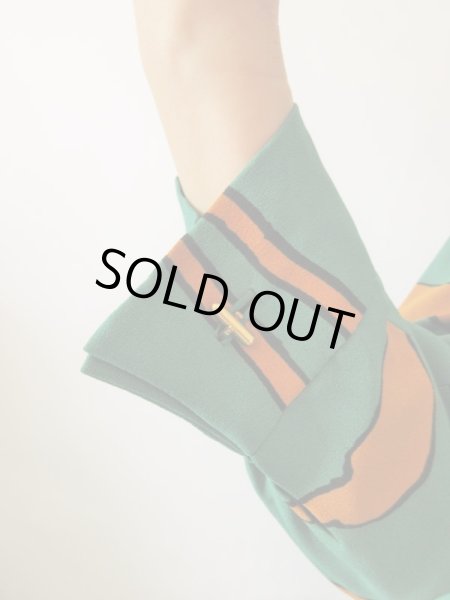 画像10: 【Dead stock*】大胆配色ワンピース (10)