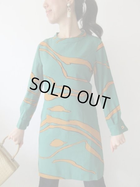 画像5: 【Dead stock*】大胆配色ワンピース (5)