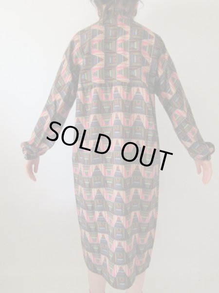 画像5: 【ゆったりサイズ*】アートデザインワンピース (5)