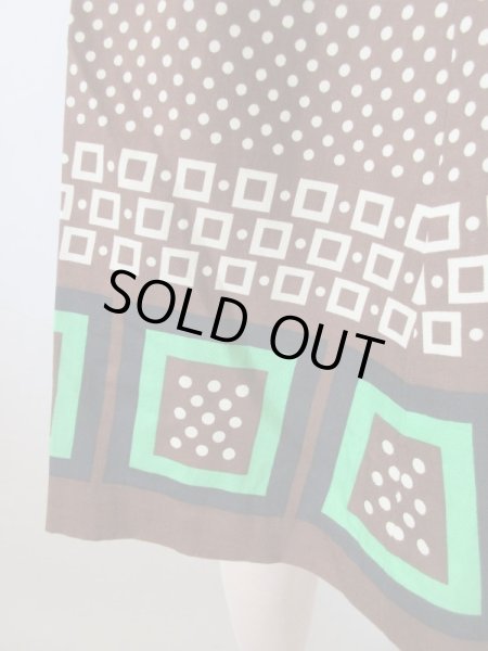 画像7: 【唯一無二のレトロ感*】水玉×スクエアーセットアップ (7)