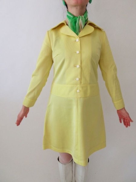 画像3: 【甘酸っぱい初恋みたいな*】レモンイエローワンピース (3)