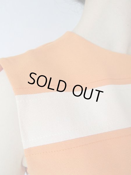 画像7: 【60'sムード満点に*】フランス製ワンピース (7)