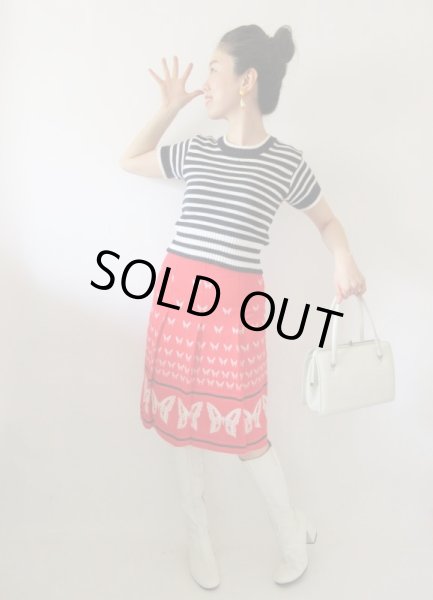 画像2: 【二度見しちゃう可愛さ*】チョウチョ柄スカート (2)