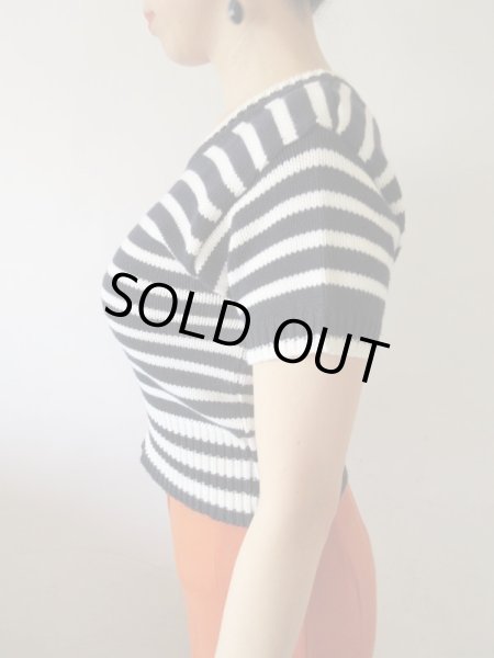 画像5: 【着回しききます*】マリンボーダーニット (5)