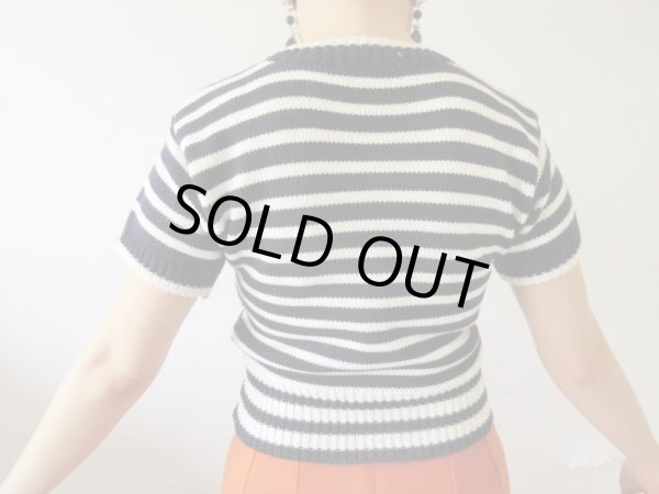 画像6: 【着回しききます*】マリンボーダーニット (6)