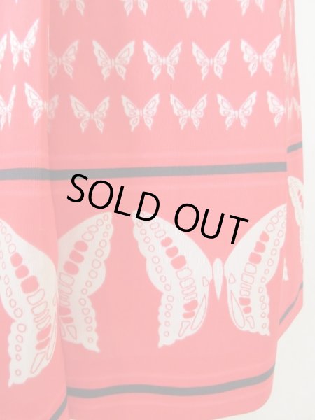 画像6: 【二度見しちゃう可愛さ*】チョウチョ柄スカート (6)