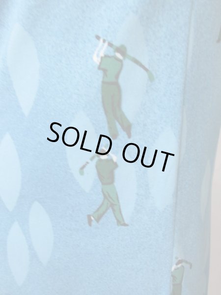 画像7: 【MADE IN ITALY*】ゴルフ柄ワンピース (7)