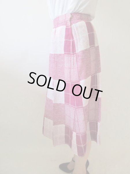 画像5: 格子柄スカート (5)